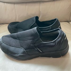 Mens memory foam Skechers slip on shoes